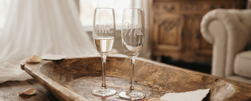 A Timeless Touch: Elevating Your Wedding Day With Glass Engraving