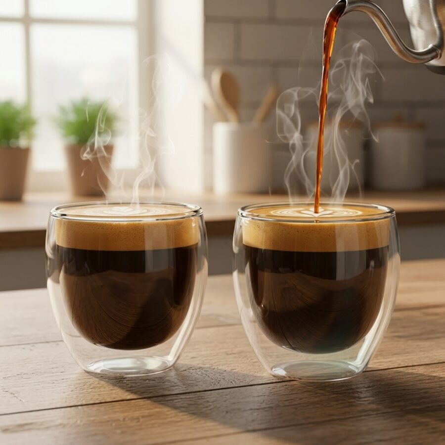Engraved Coffee glass